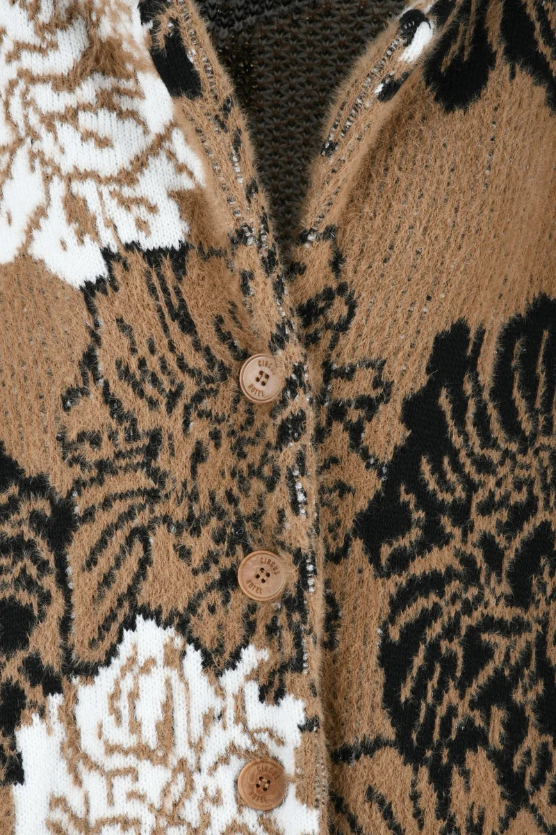 Wool Coat - Beige/Brown