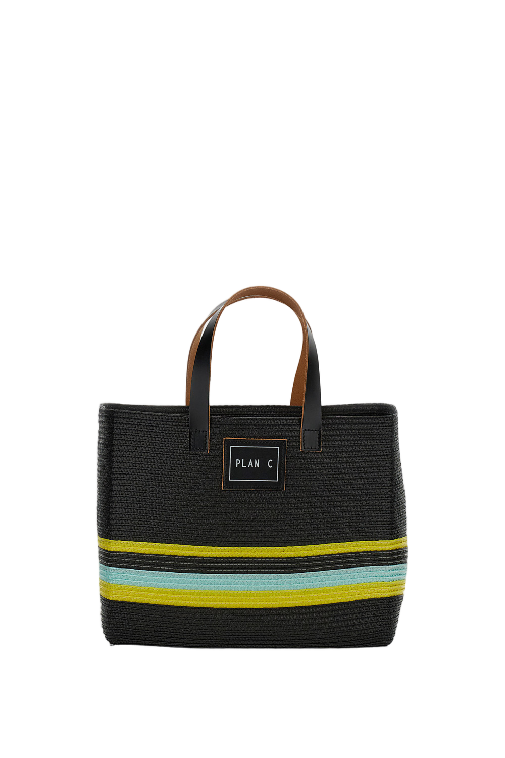 Small Straw Shopper Bag