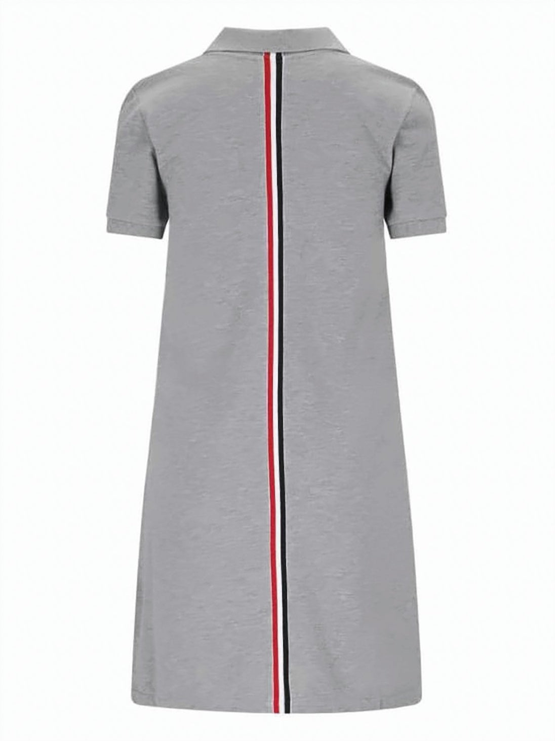 Polo Collar Midi Dress