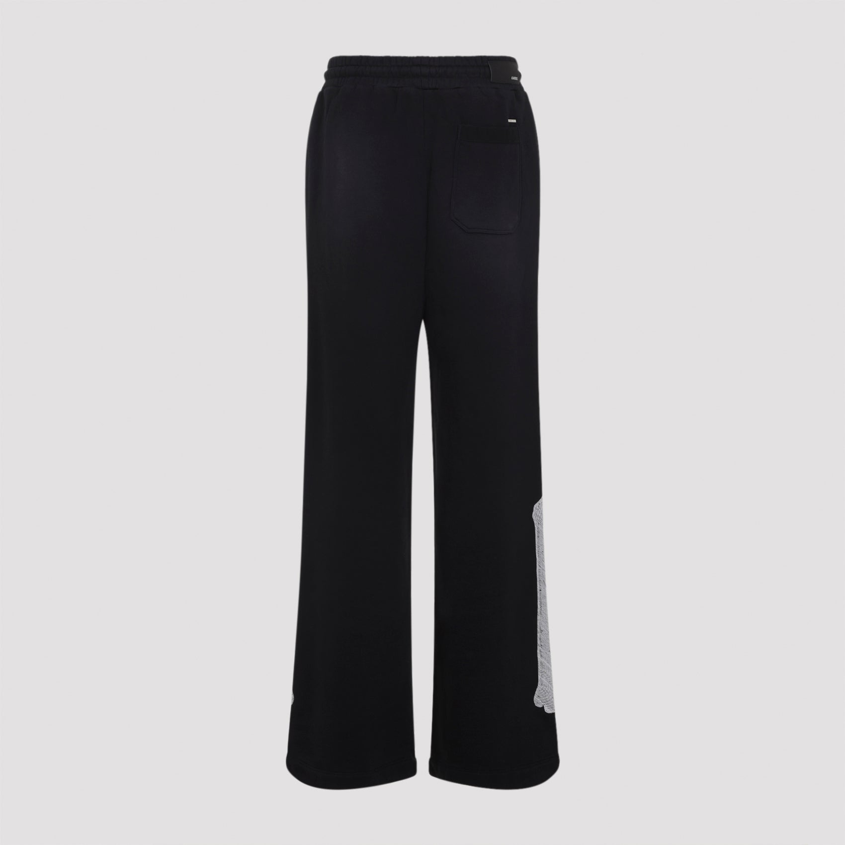 Wide-Leg Relaxed Fit Trousers With Bone Graphics