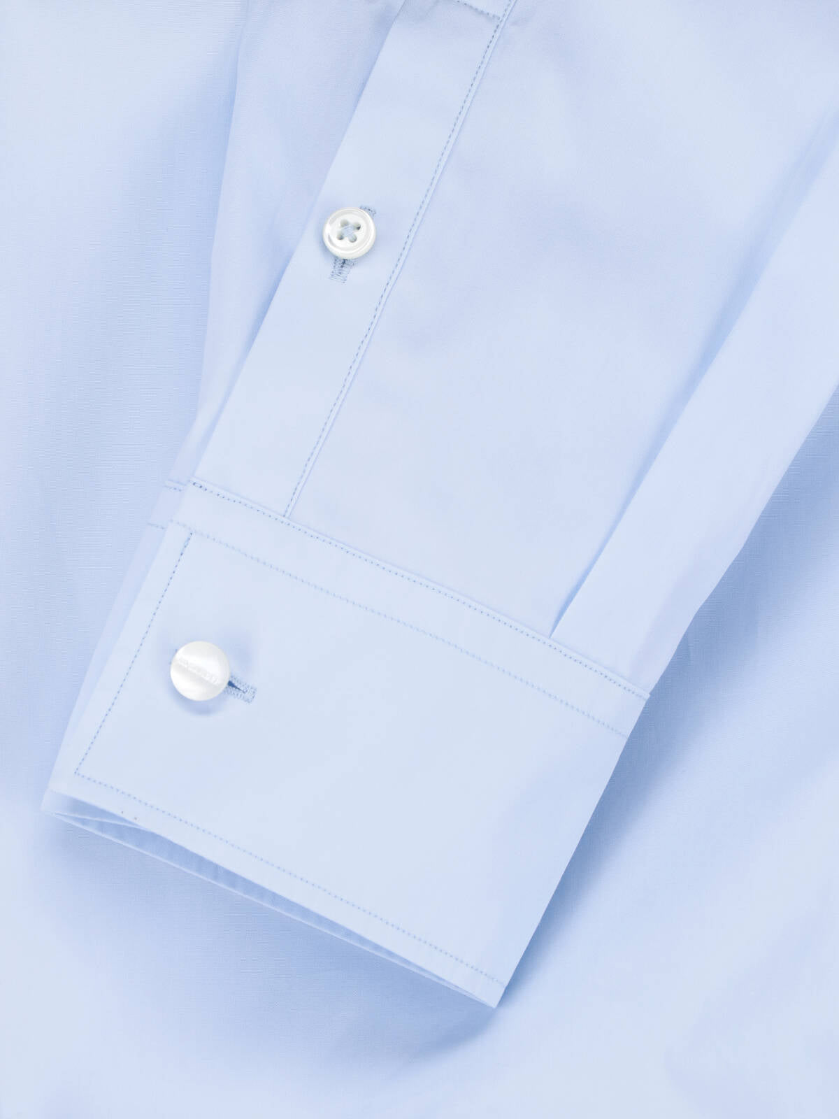 Light Blue Classic Collar Cotton Shirt