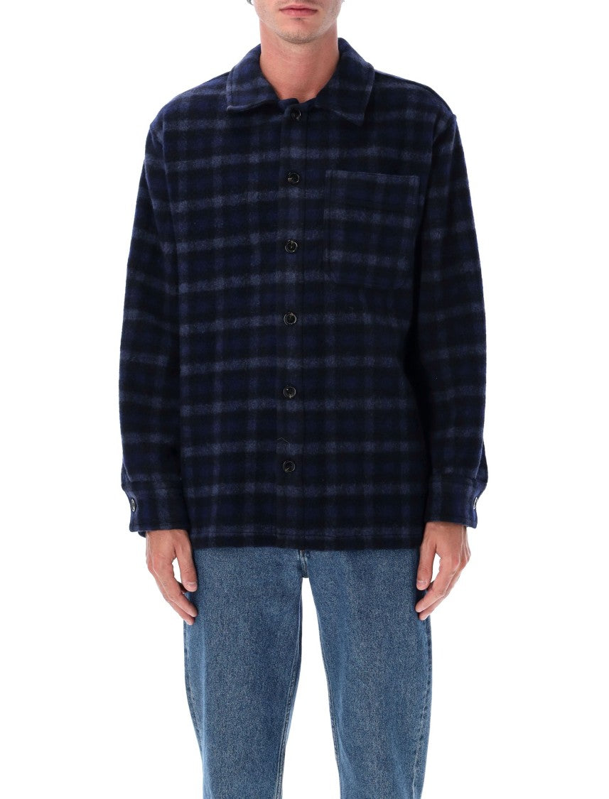 Stanley Checked Wool Overshirt