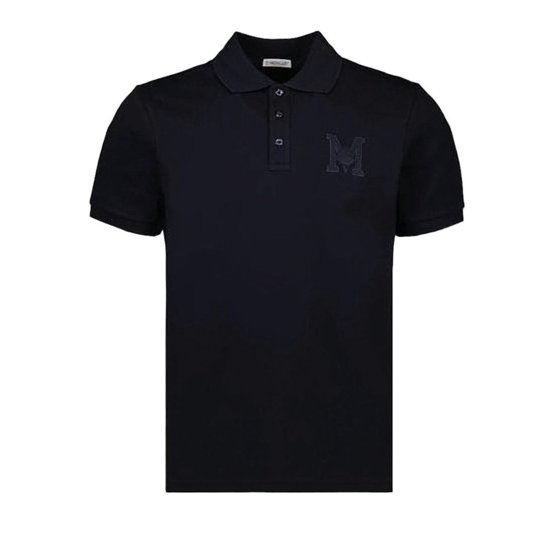Short-Sleeve Polo Shirt with Ribbed Collar