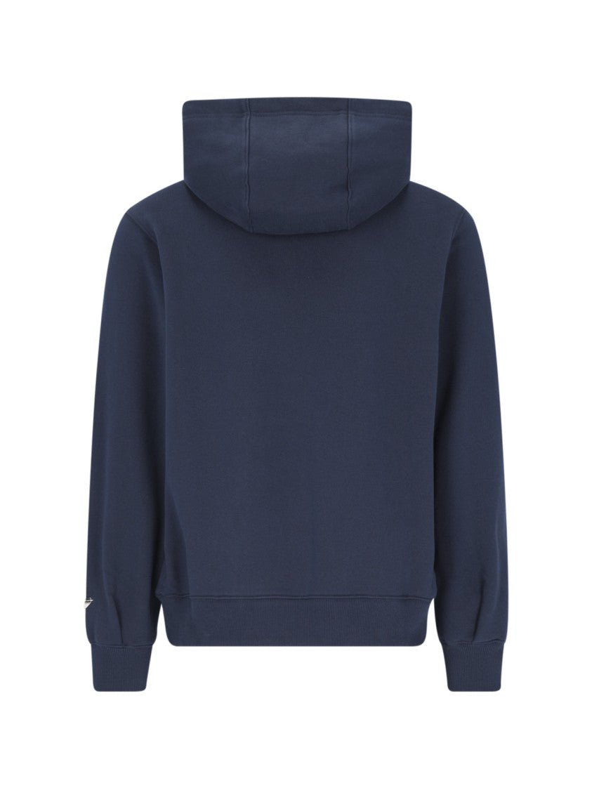 Cotton Blue Hoodie