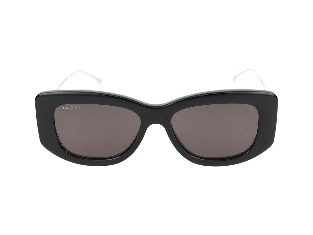 Sunglasses Gucci GG1566S 001 black gold grey 55/17/120