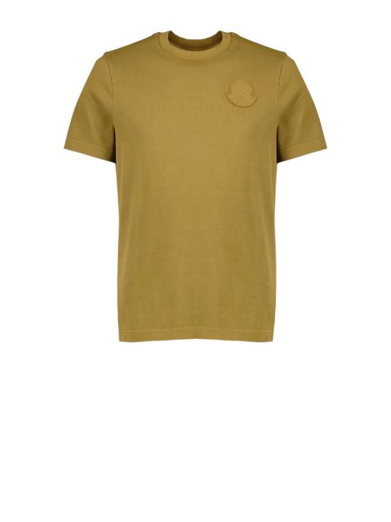 Short-Sleeved Crew Neck T-Shirt With Embossed Logo