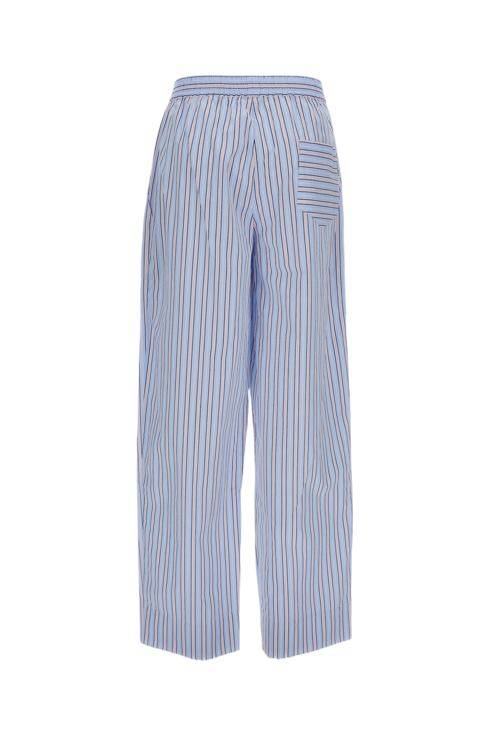 Crystal-Embellished Striped Pants