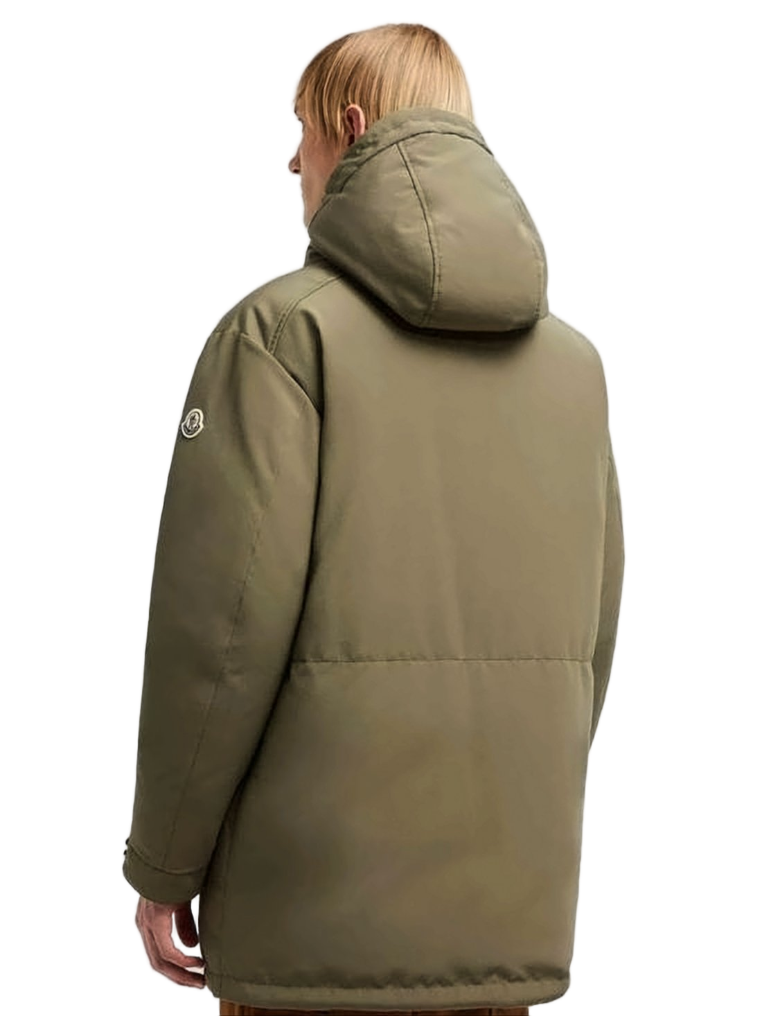 Matte Olive Green Down Jacket