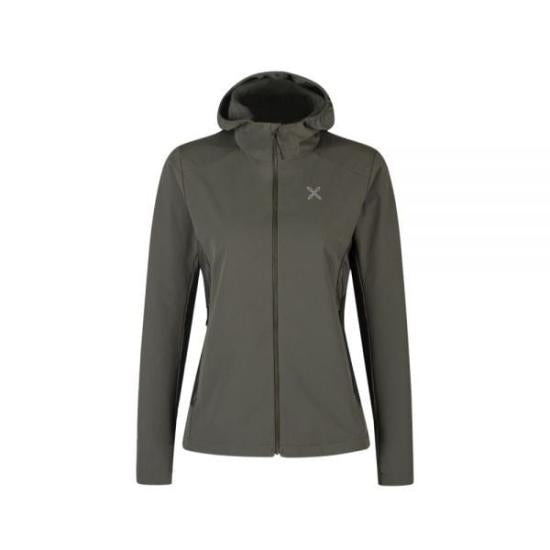 Fitted Grey Jacket with Hood