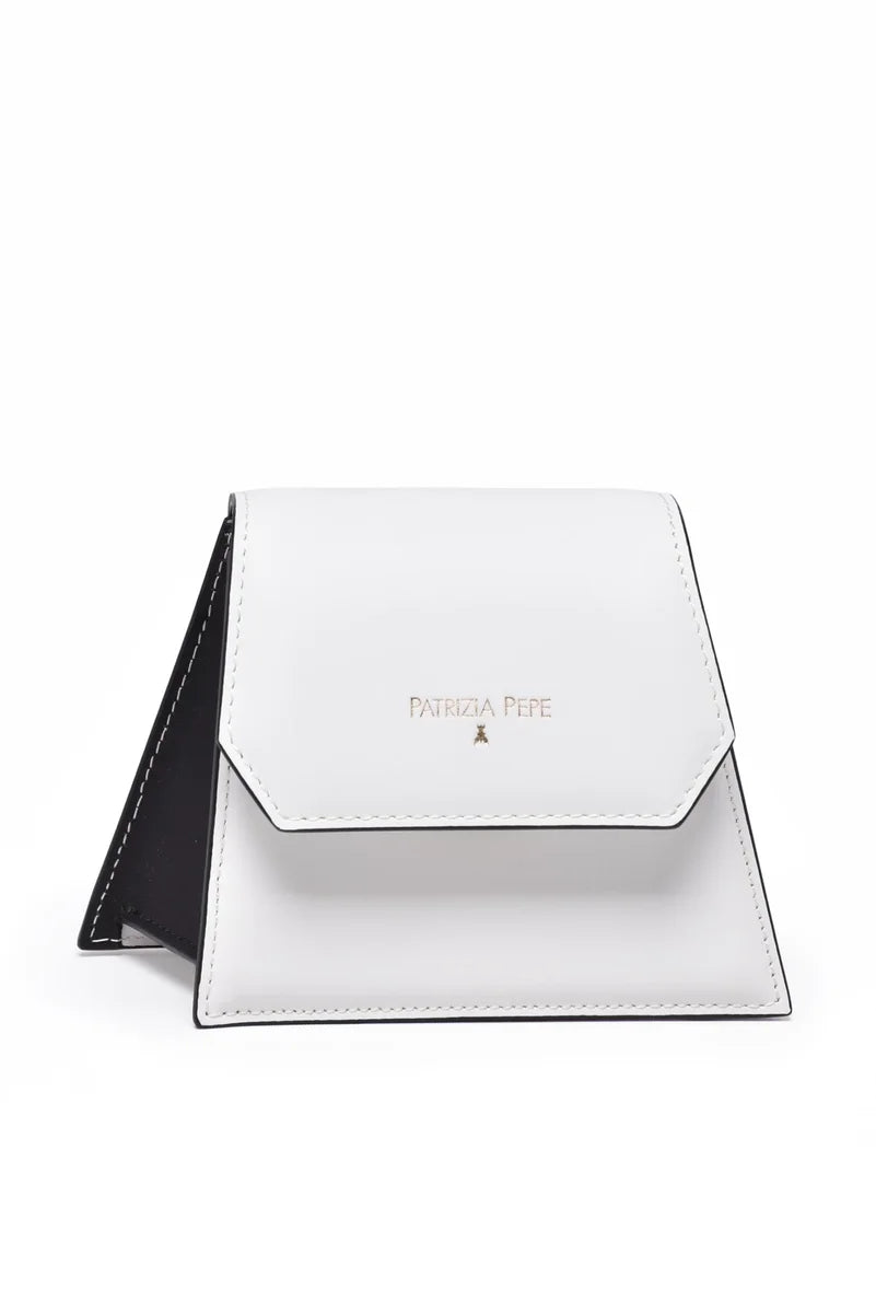 Mini Shoulder Bag Leather - White