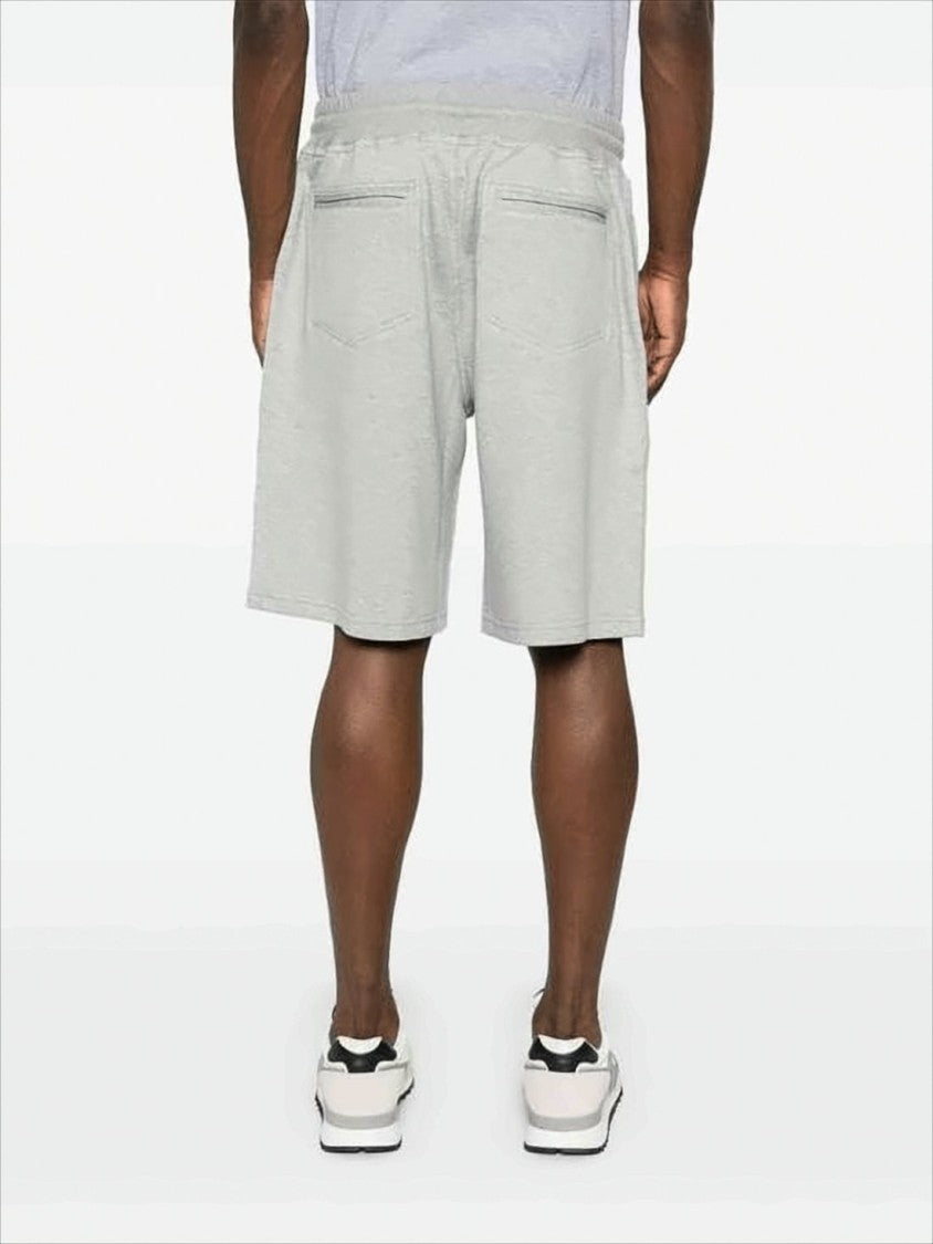 Relaxed Fit Light Grey Shorts