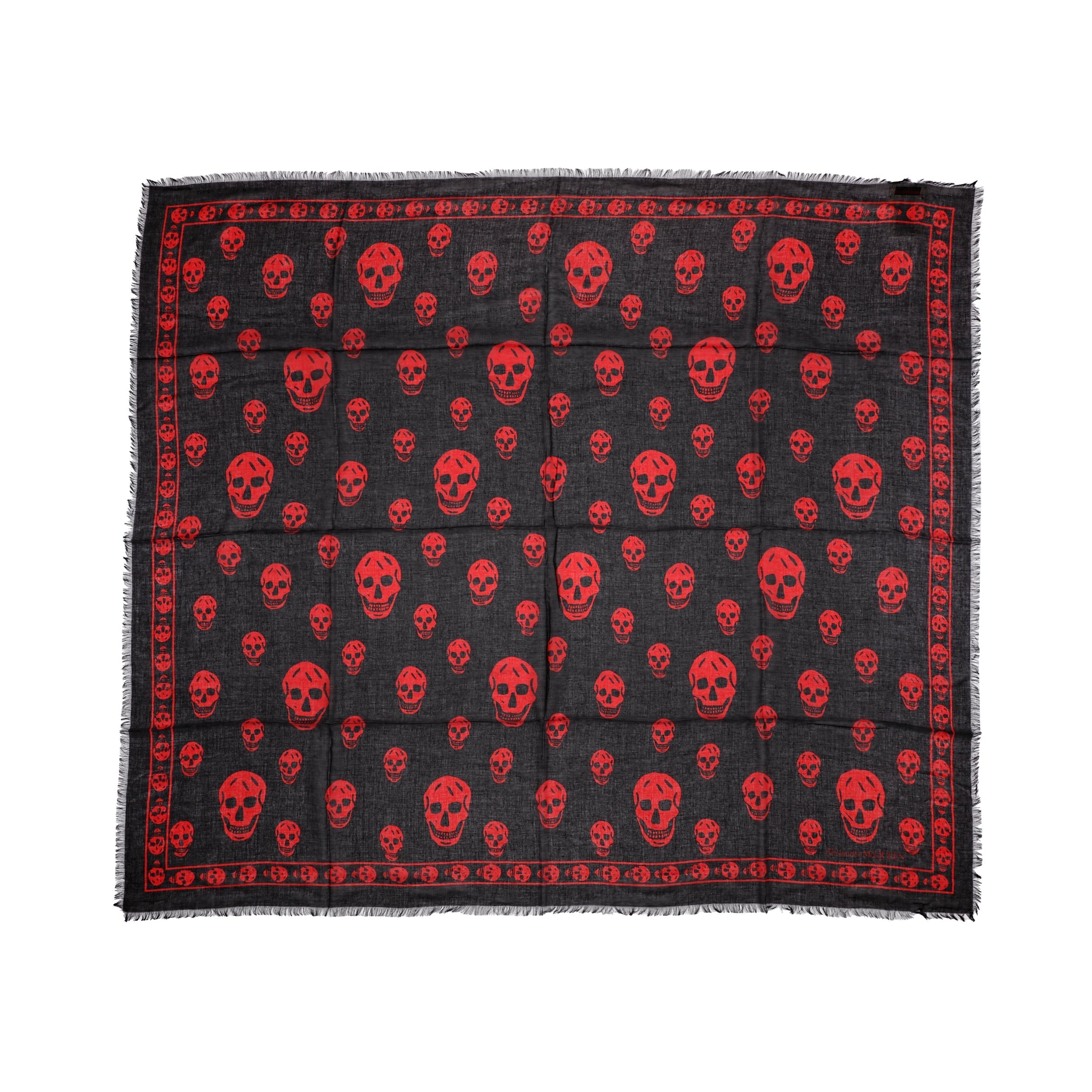 Skull Silk Scarf