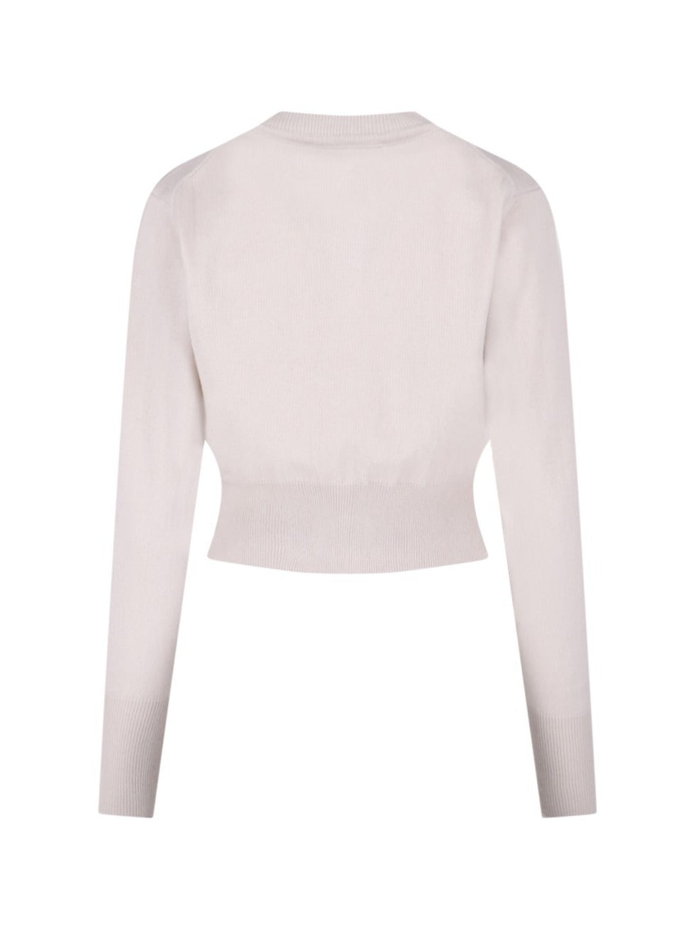 "Bea" Cropped Cardigan Cream