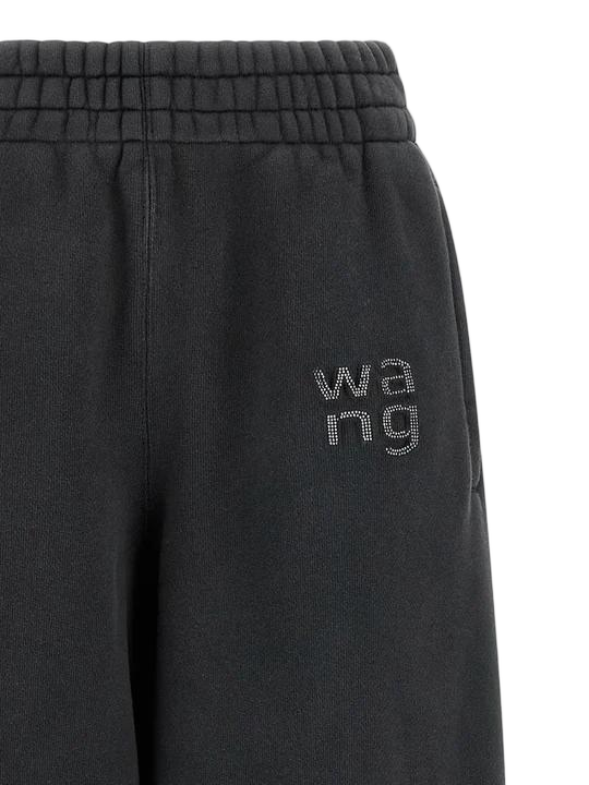 Relaxed Fit Sweatpants With Hotfix Logo Detail