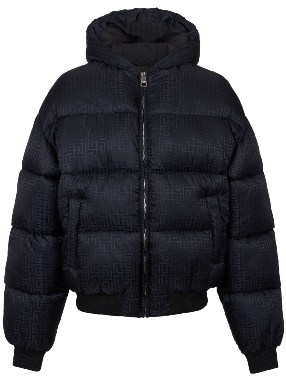 Signature Monogram Print Padded Jacket