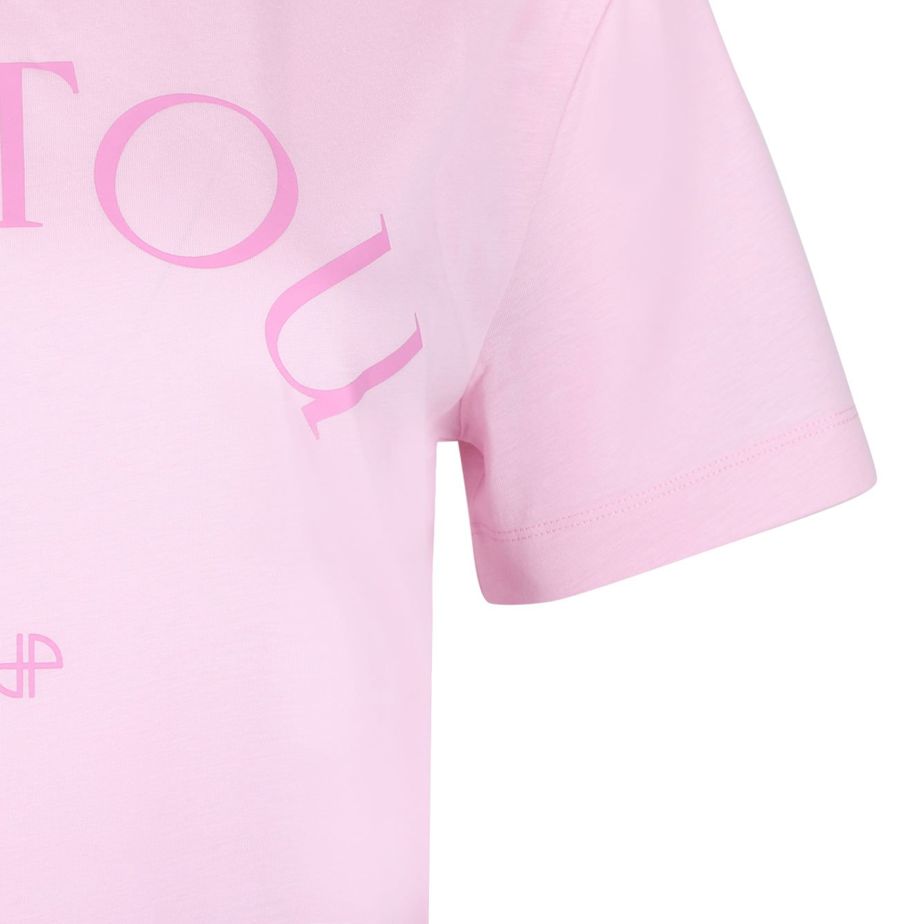 T-shirt w odcieniu Primrose Pink o luźnym kroju