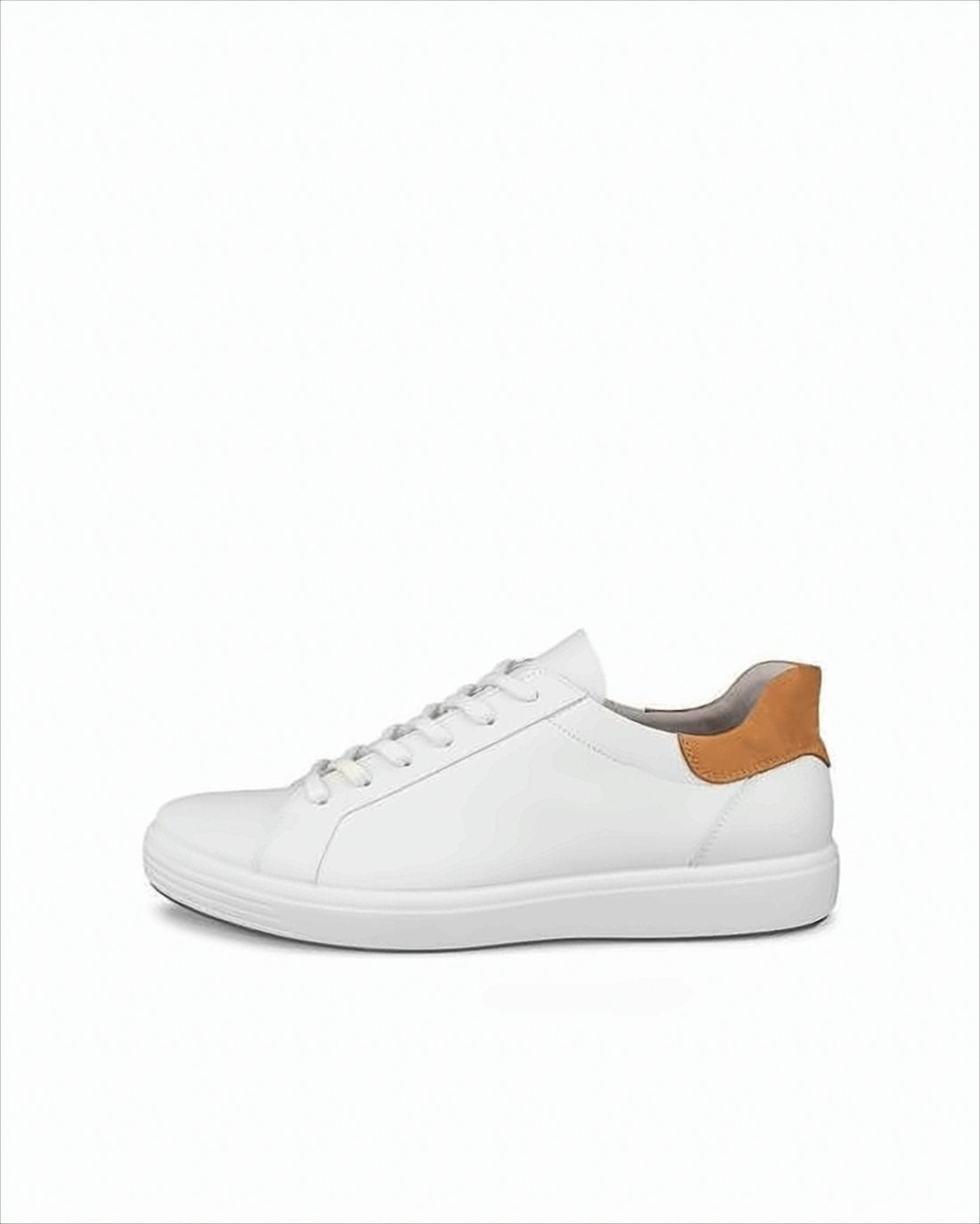 Low-Top Sneakers with Smooth Leather Upper