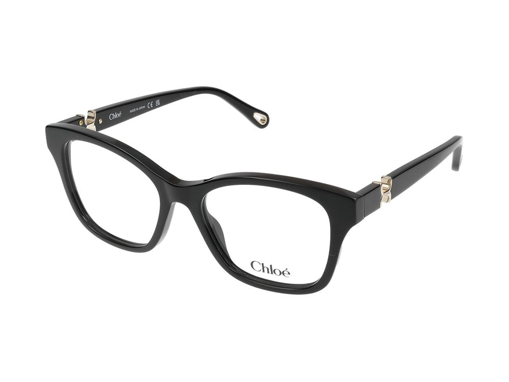 Eyeglasses Chloé CH0334O 006 black black transpare 52/17/140