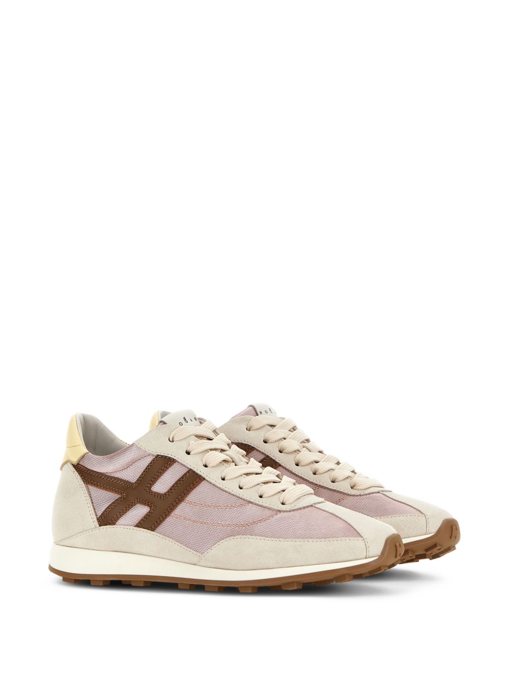 Silk and Nylon Sneakers