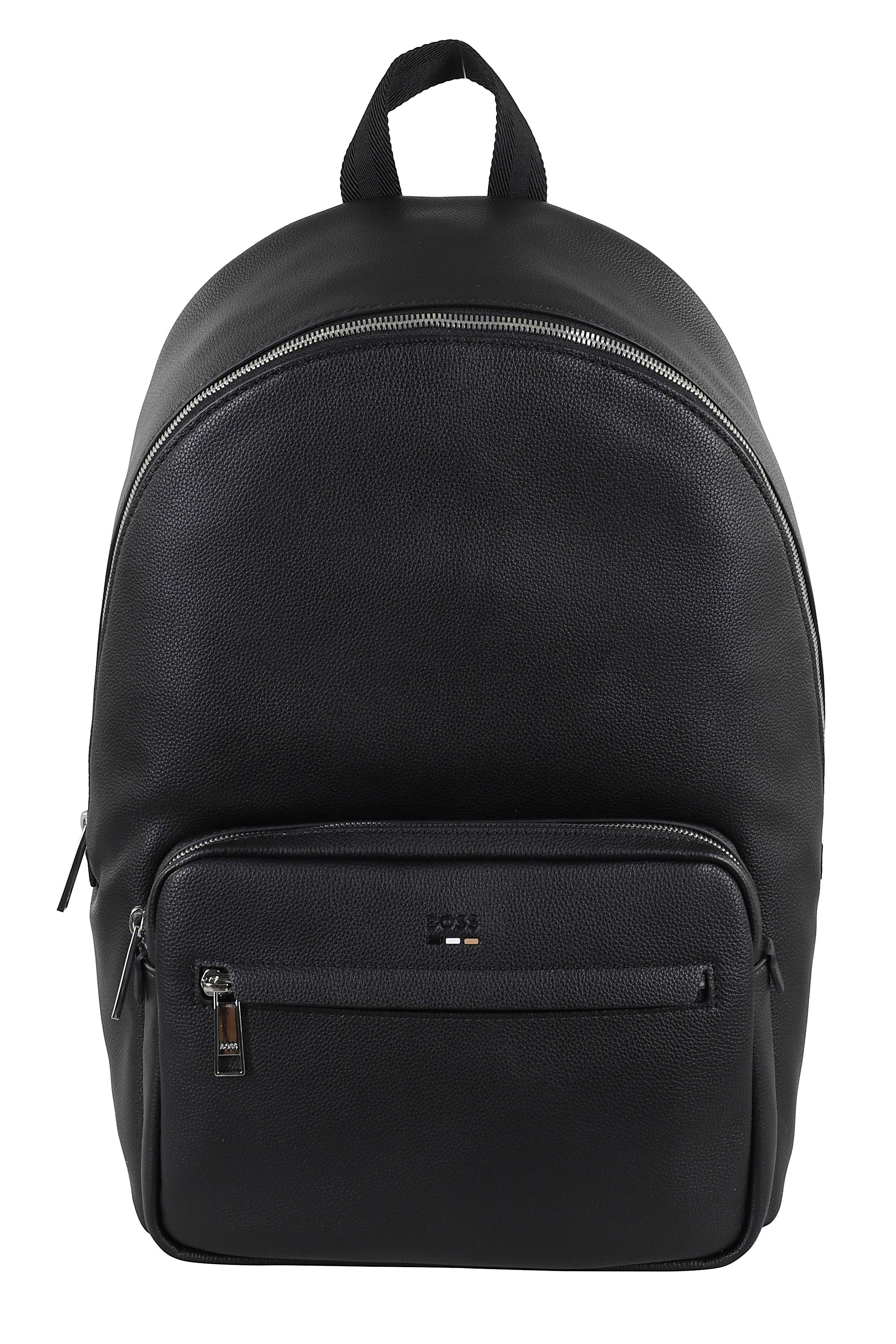 Black Leather Backpack