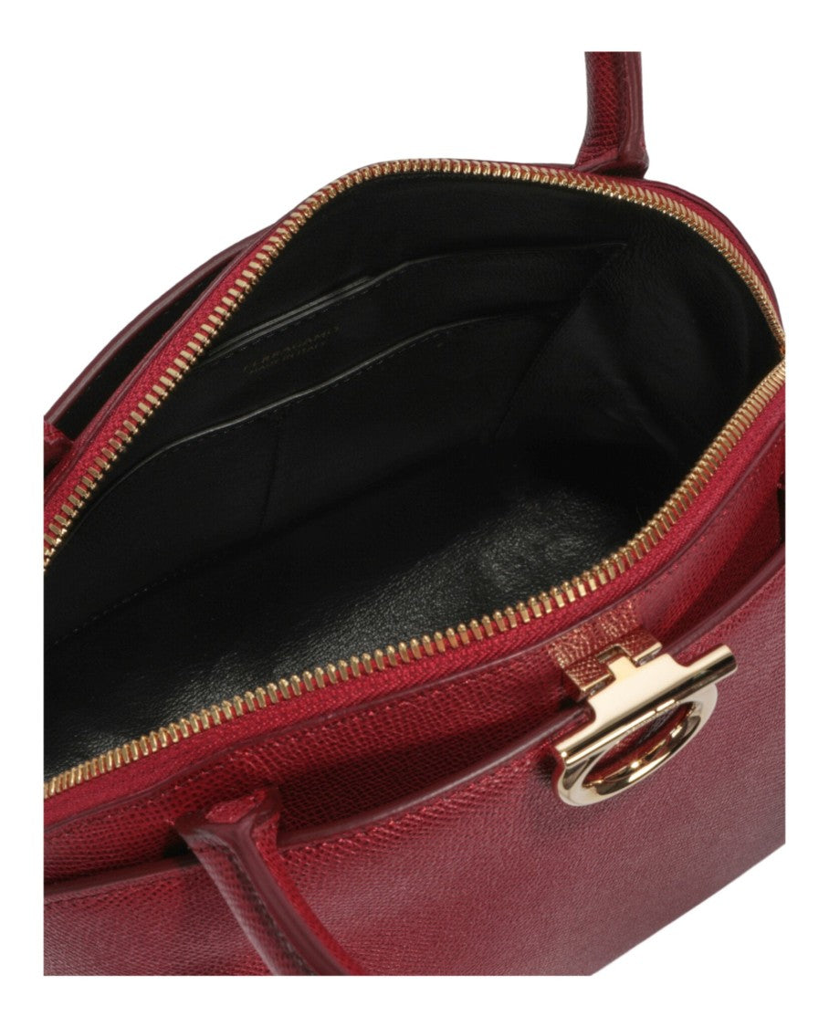 Gancini Medium Top Handle Bag