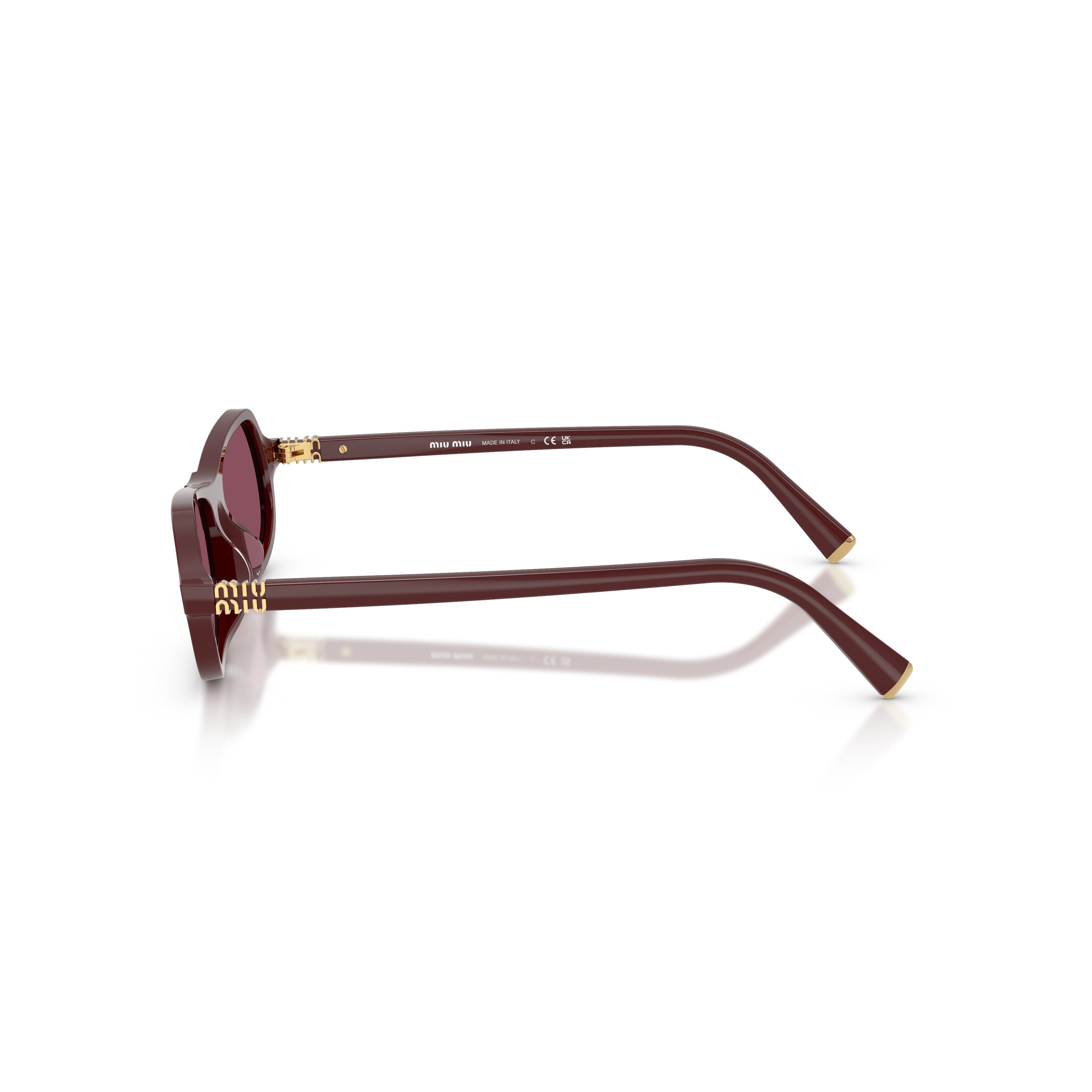 0mu B10su Rectangular Acetate Sunglasses