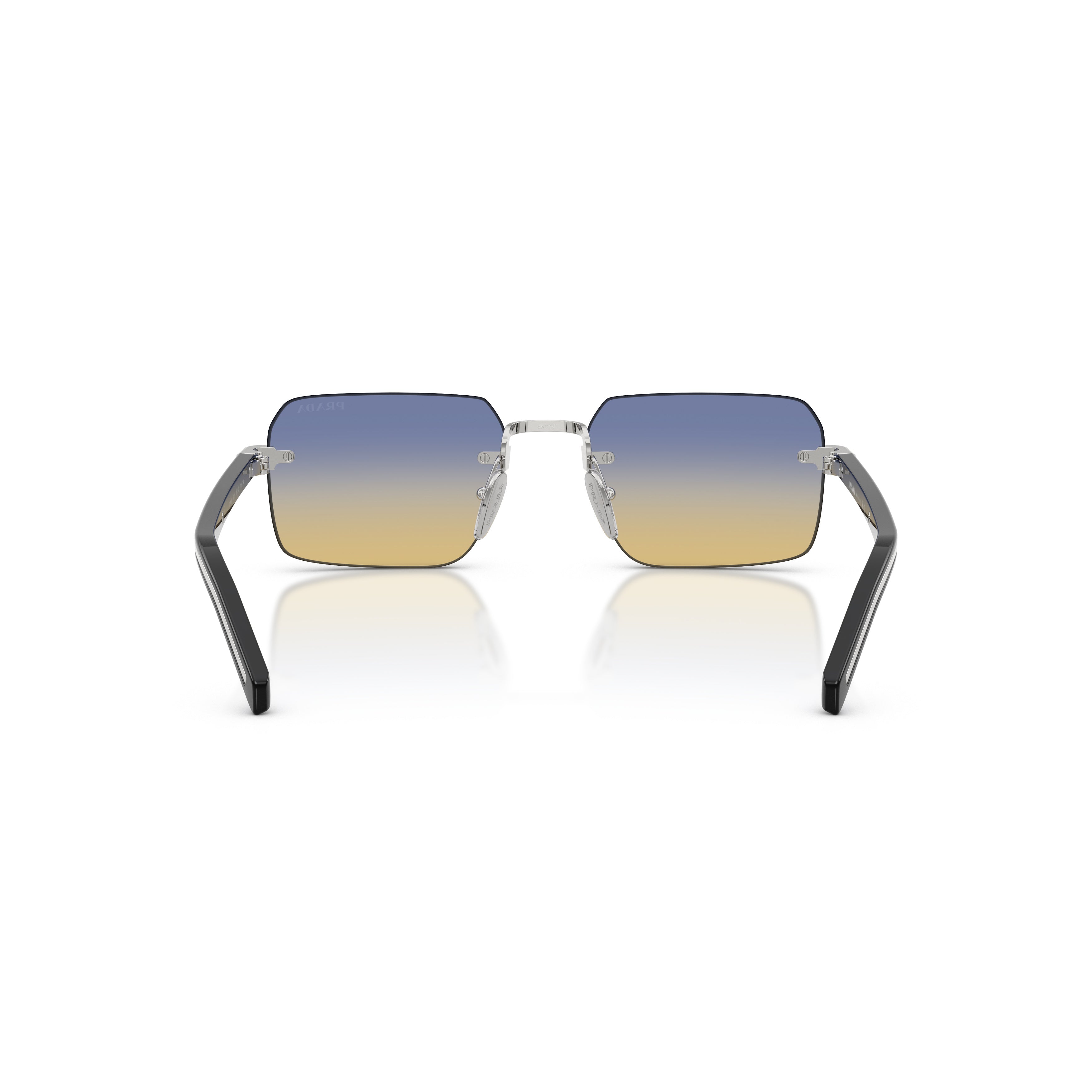 0pr D55s Rimless Square Sunglasses