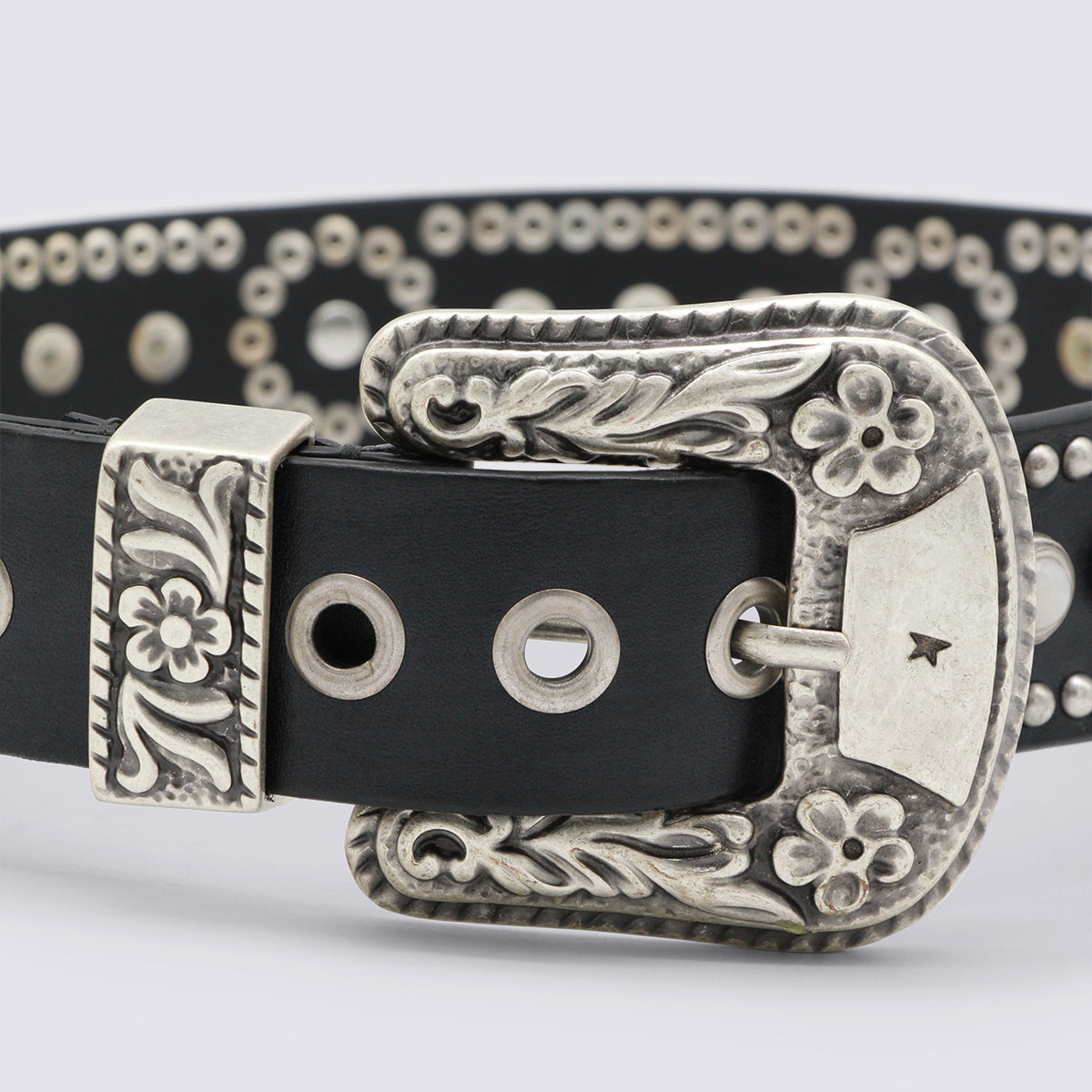 Black Leather Belt