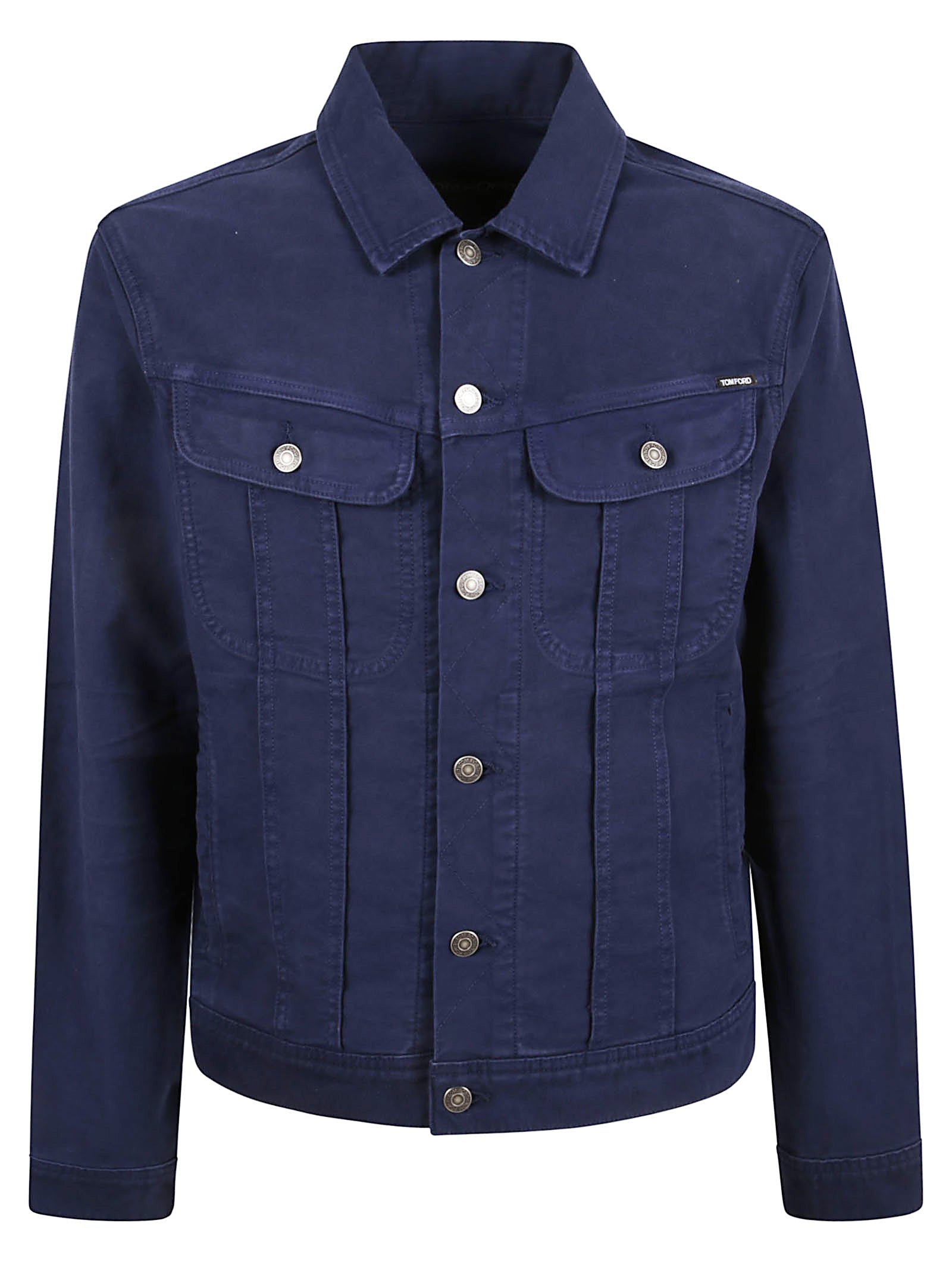 Medium-Weight Casual Jacket with Classic Collar