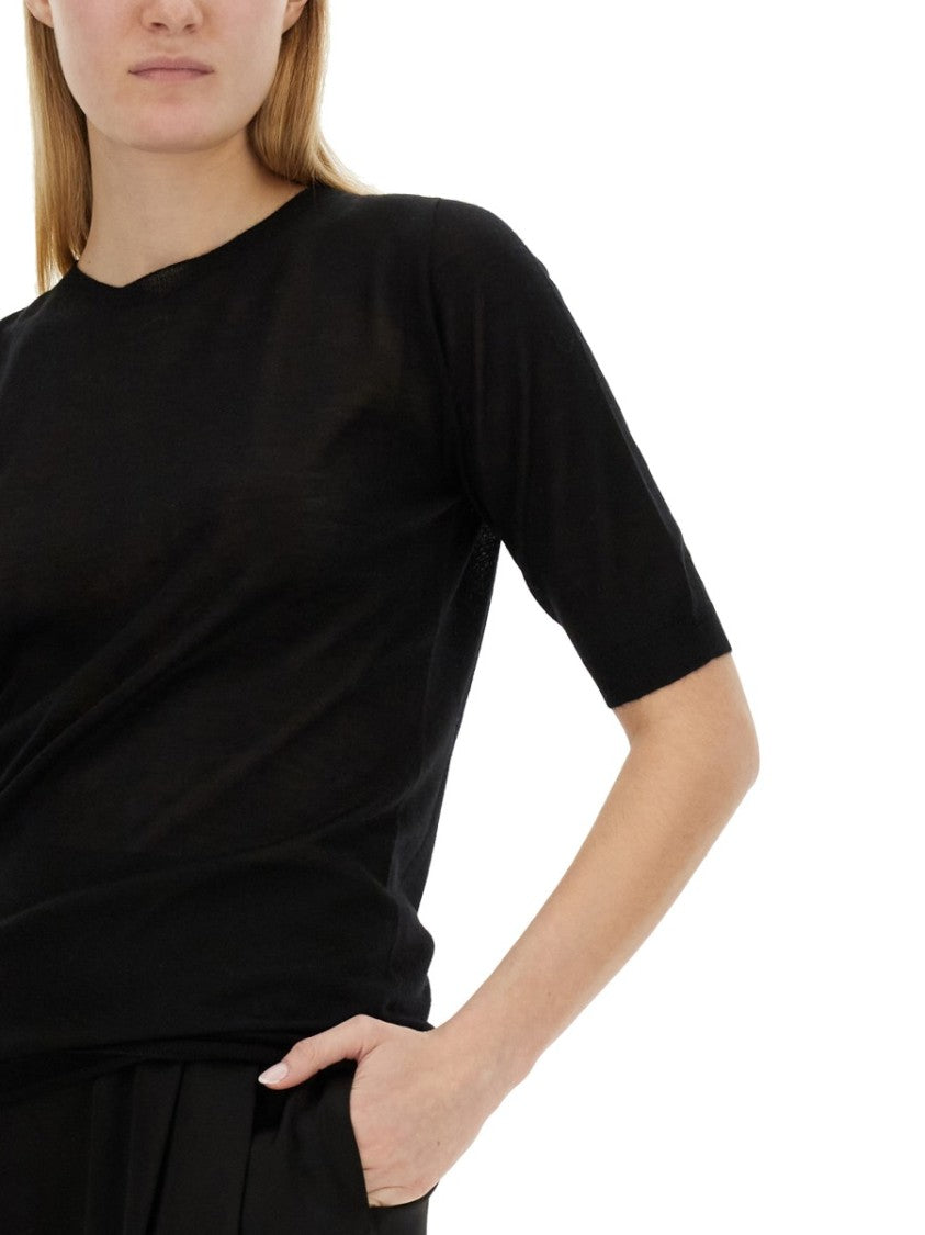 Slim-Fit Cashmere And Silk Knit Top