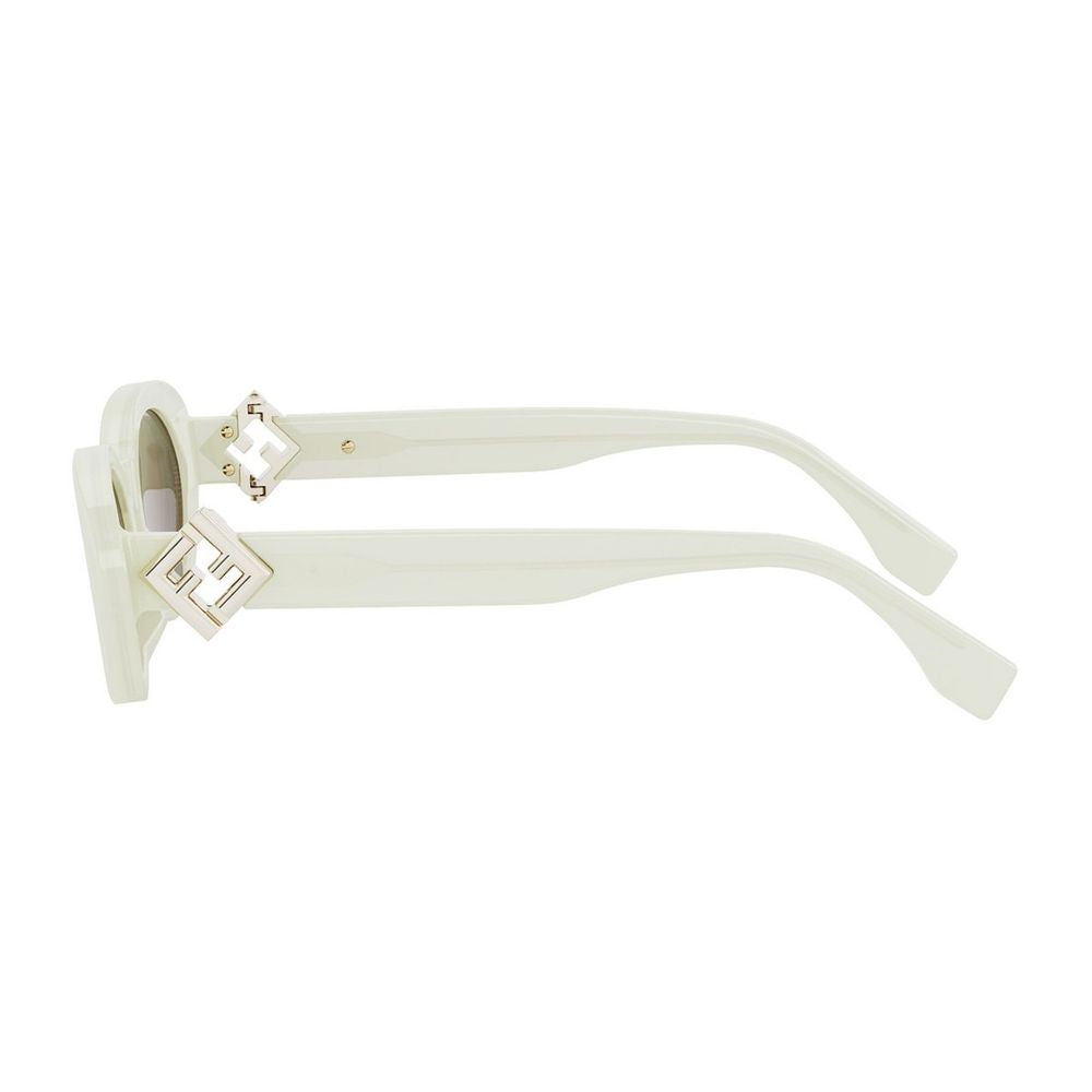 Ff Diamonds Slim Oval Acetate Sunglasses