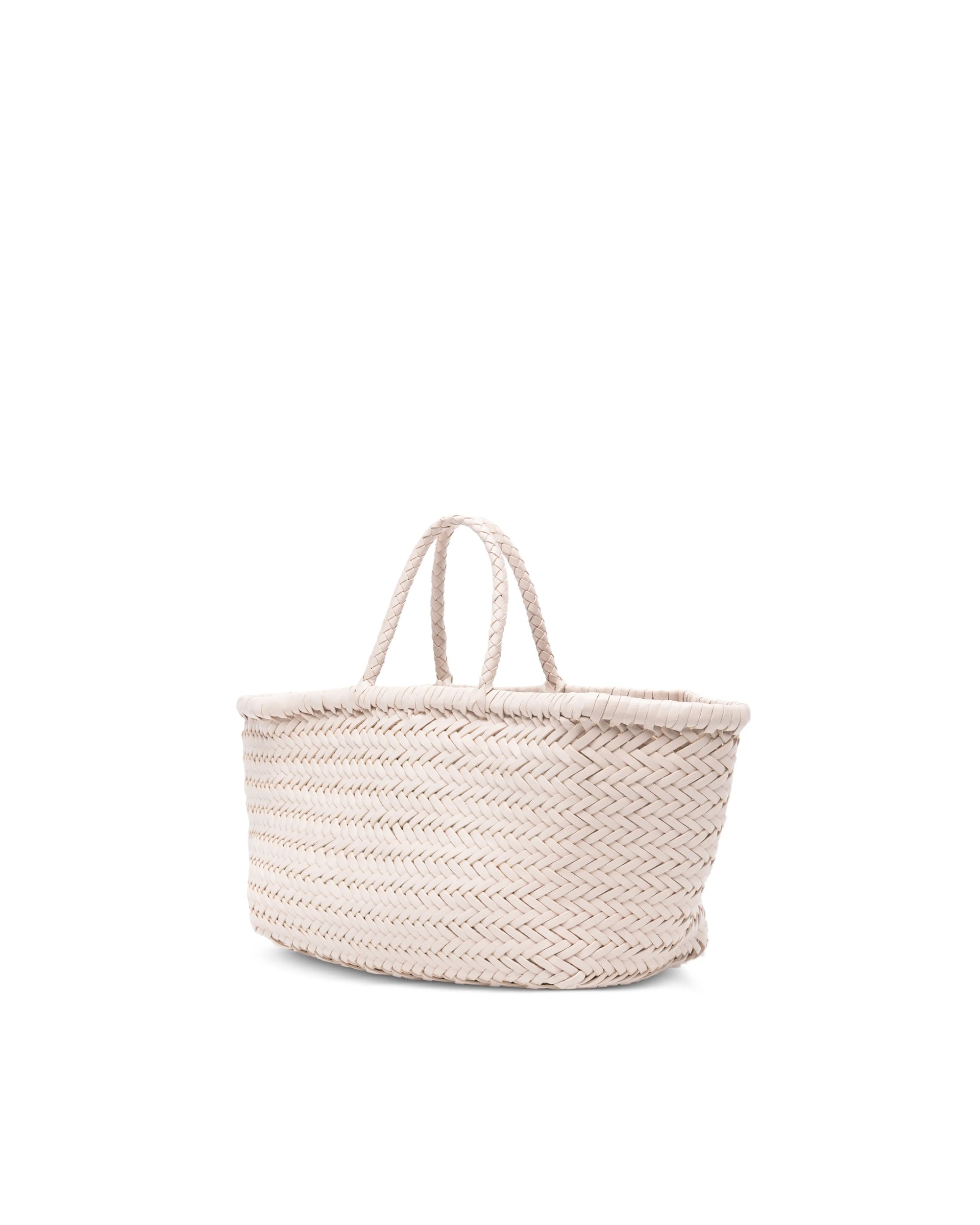 Handwoven Triple Jump Small Basket Bag