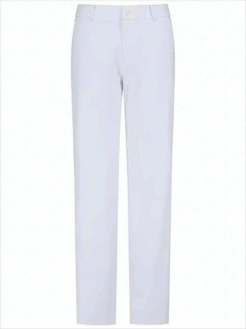 Straight Pants with Design