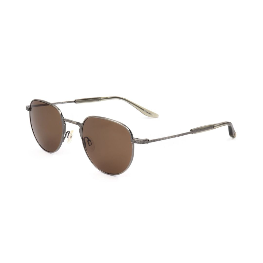 Bp0063 491th Rounded Metal Frame Sunglasses with Translucent Tips