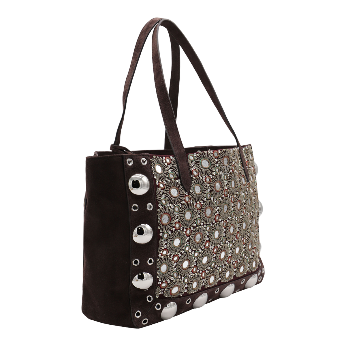 Large Suede Tote Bag
