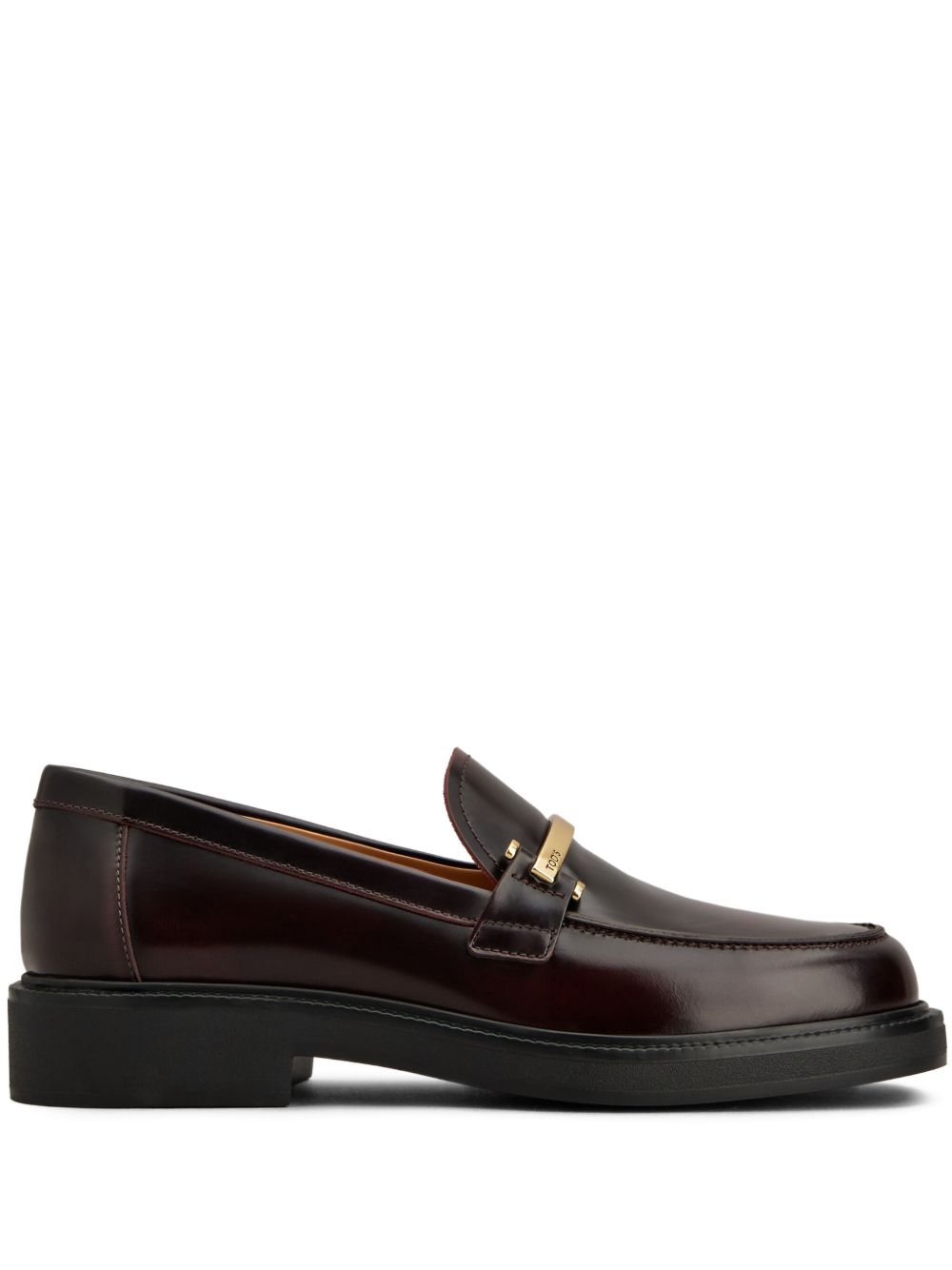 Burgundy Slip-On Flats