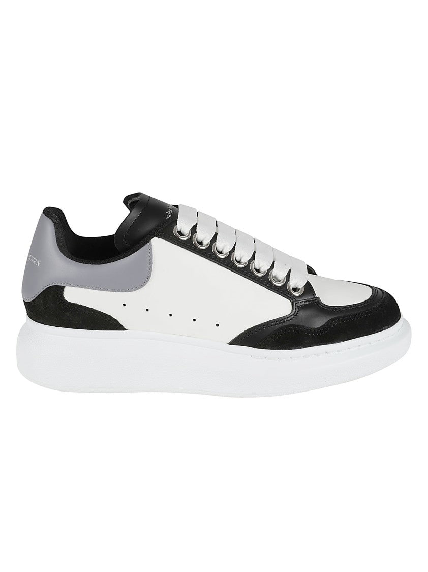 Textured Leather Sneakers With Chunky Sole