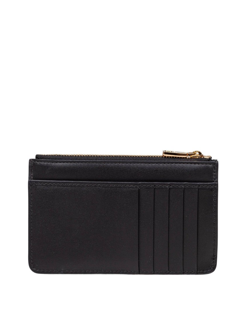 Black Leather Card Holder