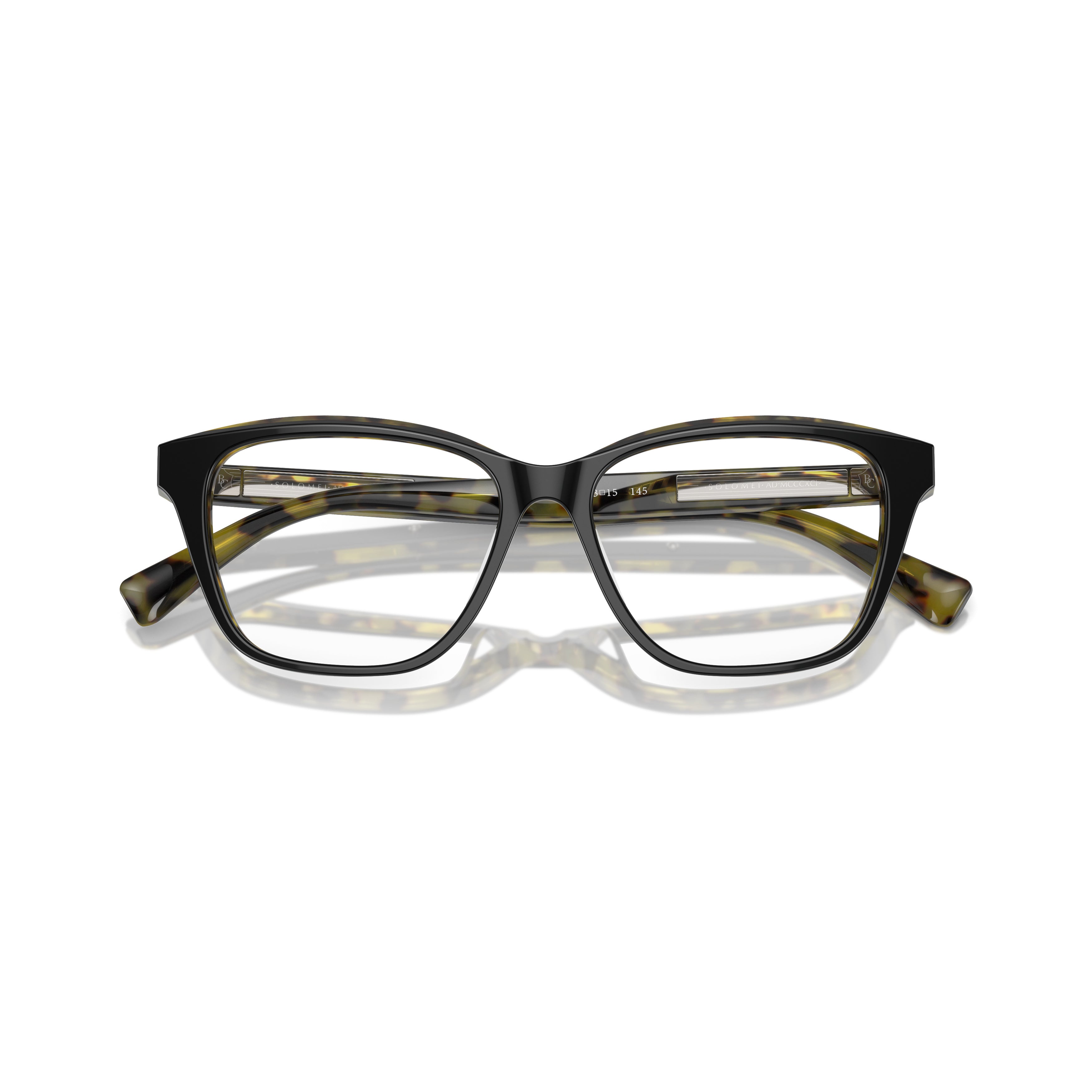 0bc3004 Rectangular Cat-Eye Acetate Sunglasses with Tortoiseshell Accents