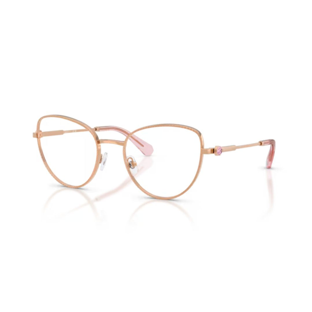 0sk1022 Delicate Rose Gold Frame Eyeglasses
