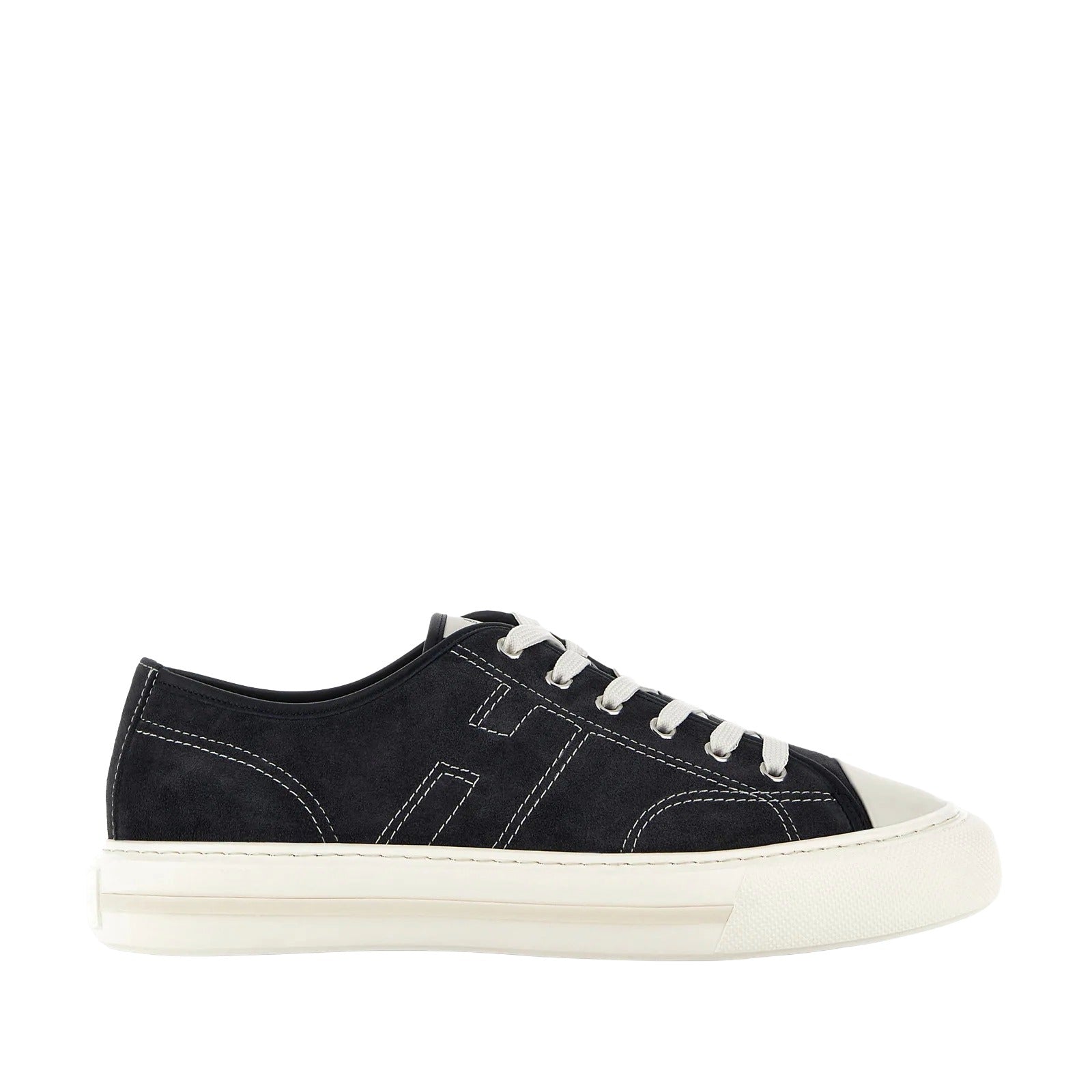H691 Allacciato H Cuciture Sneakers in Blue