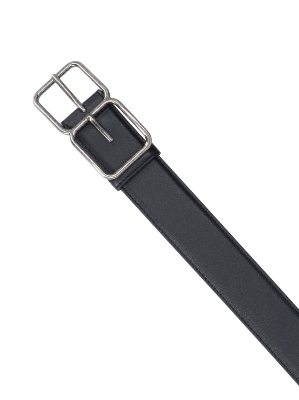 Double Buckle Belt – Black