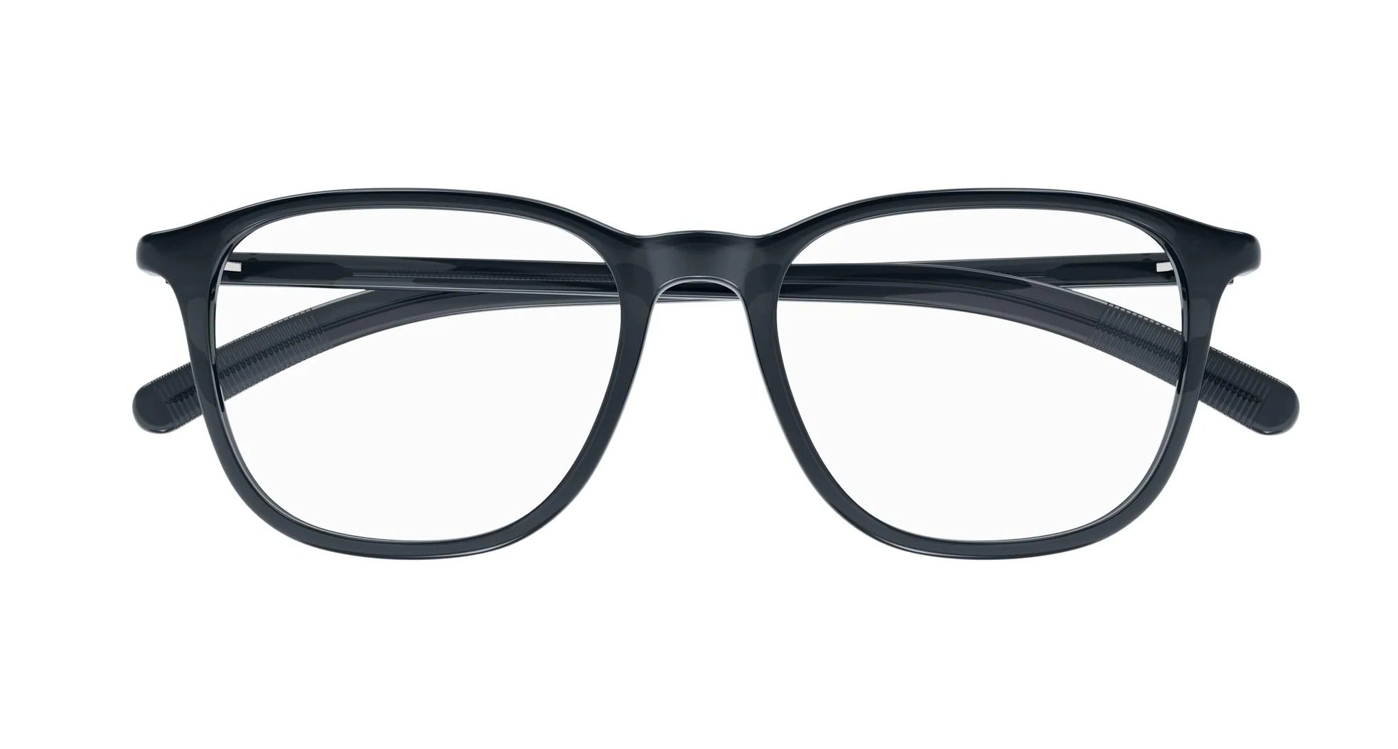 Eyeglasses Montblanc MB0386O 002 grey grey transparent 52/17/145