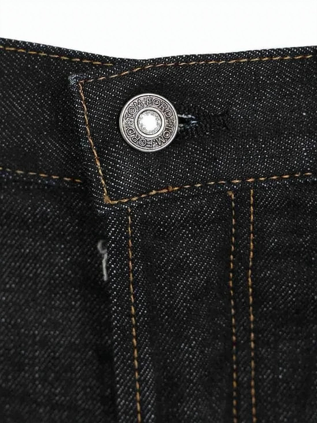 Dark Indigo Straight-Leg Traditional Denim Pants