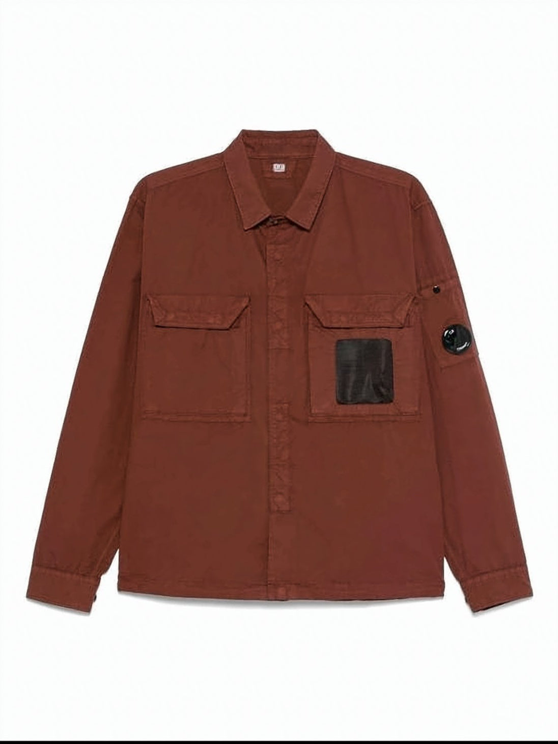 Structured Brown Cotton Jacket