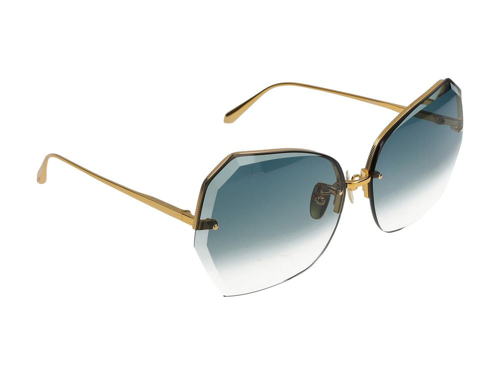 Sunglasses Linda Farrow LFL1546 Lila C2 Yellow Gold/Light Gold 69/15/140