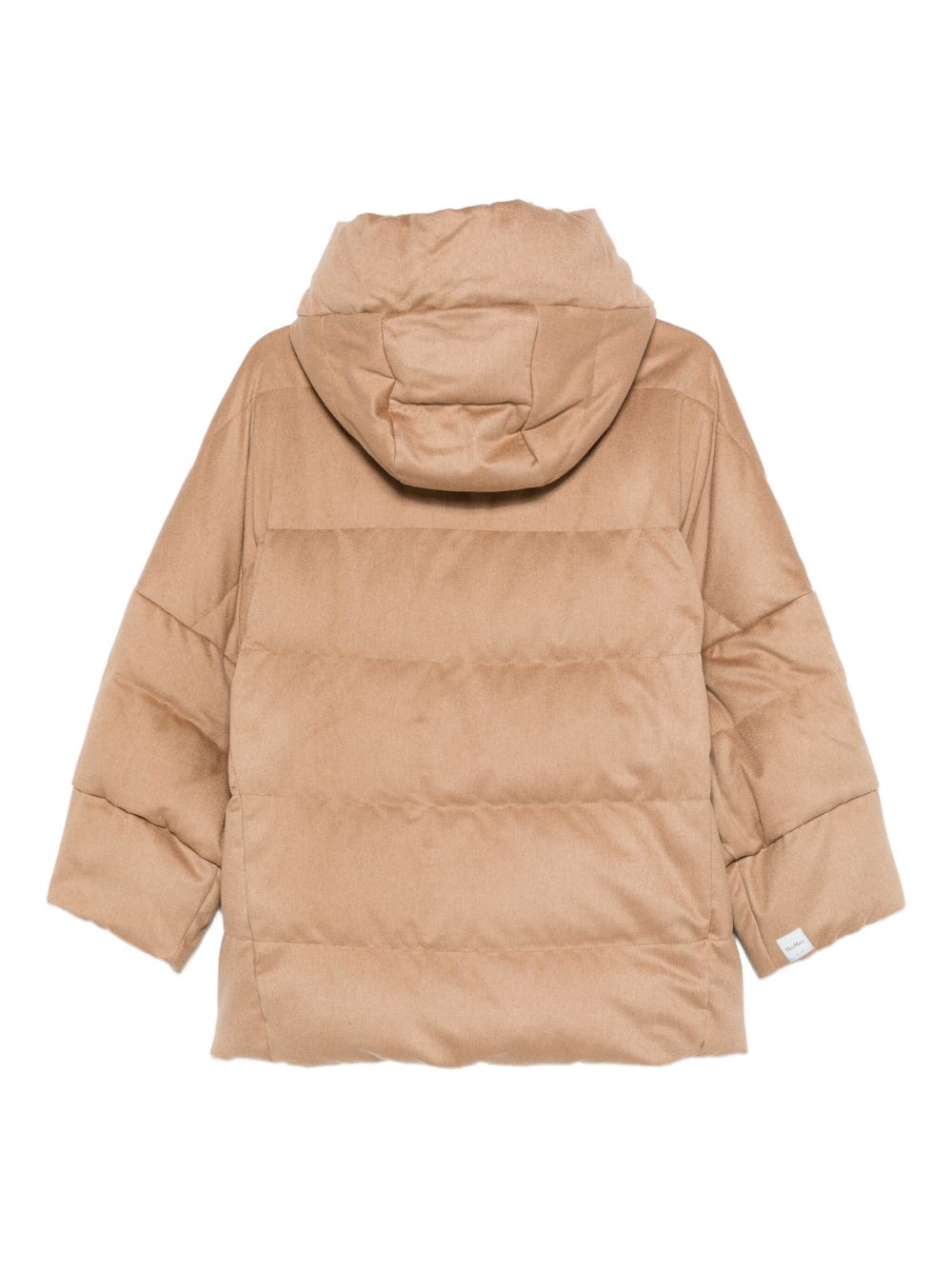 Reversible Hooded Down Jacket In Water-Repellent Taffeta