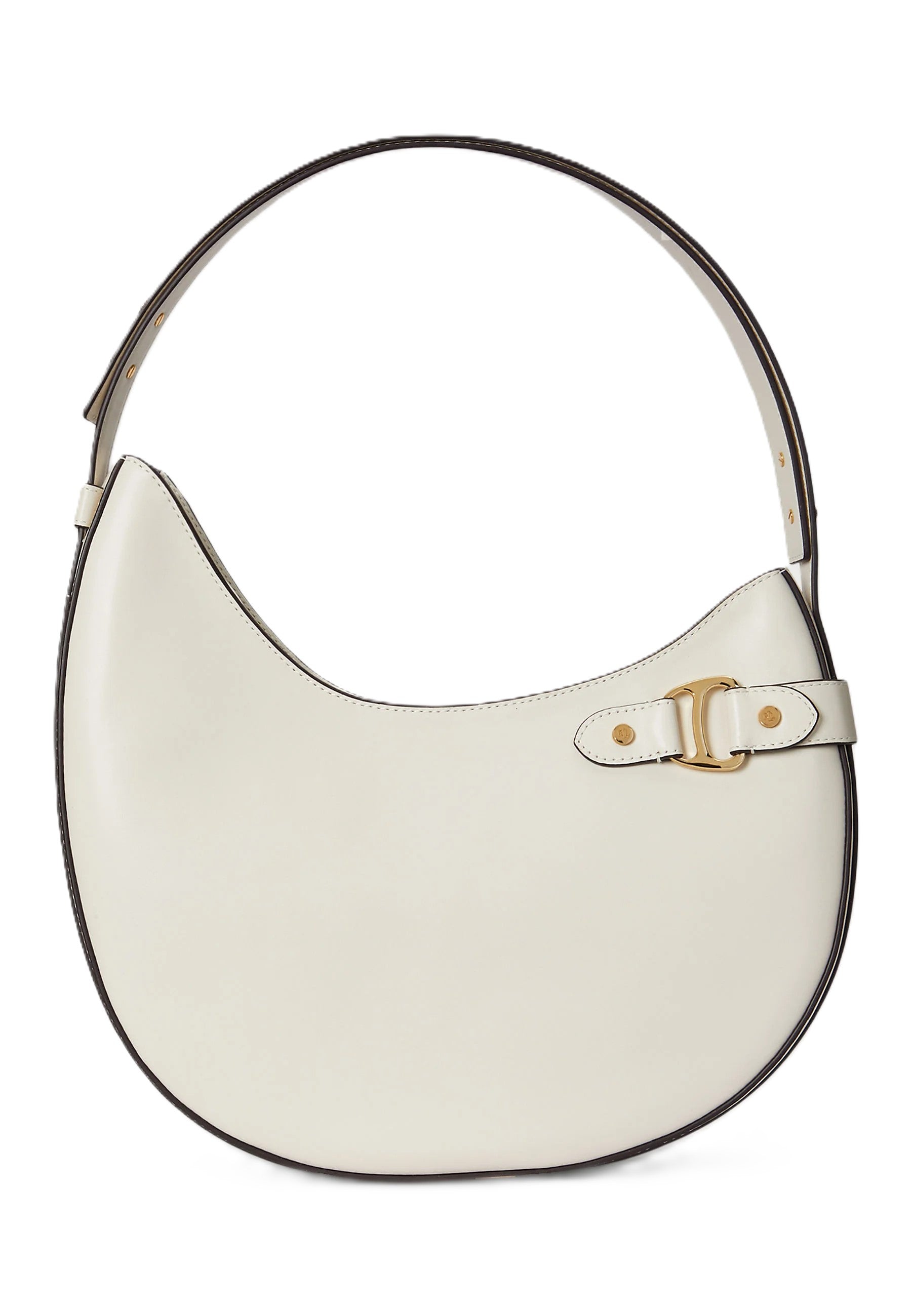 White Tasha Large Rattan Shoulder Bag