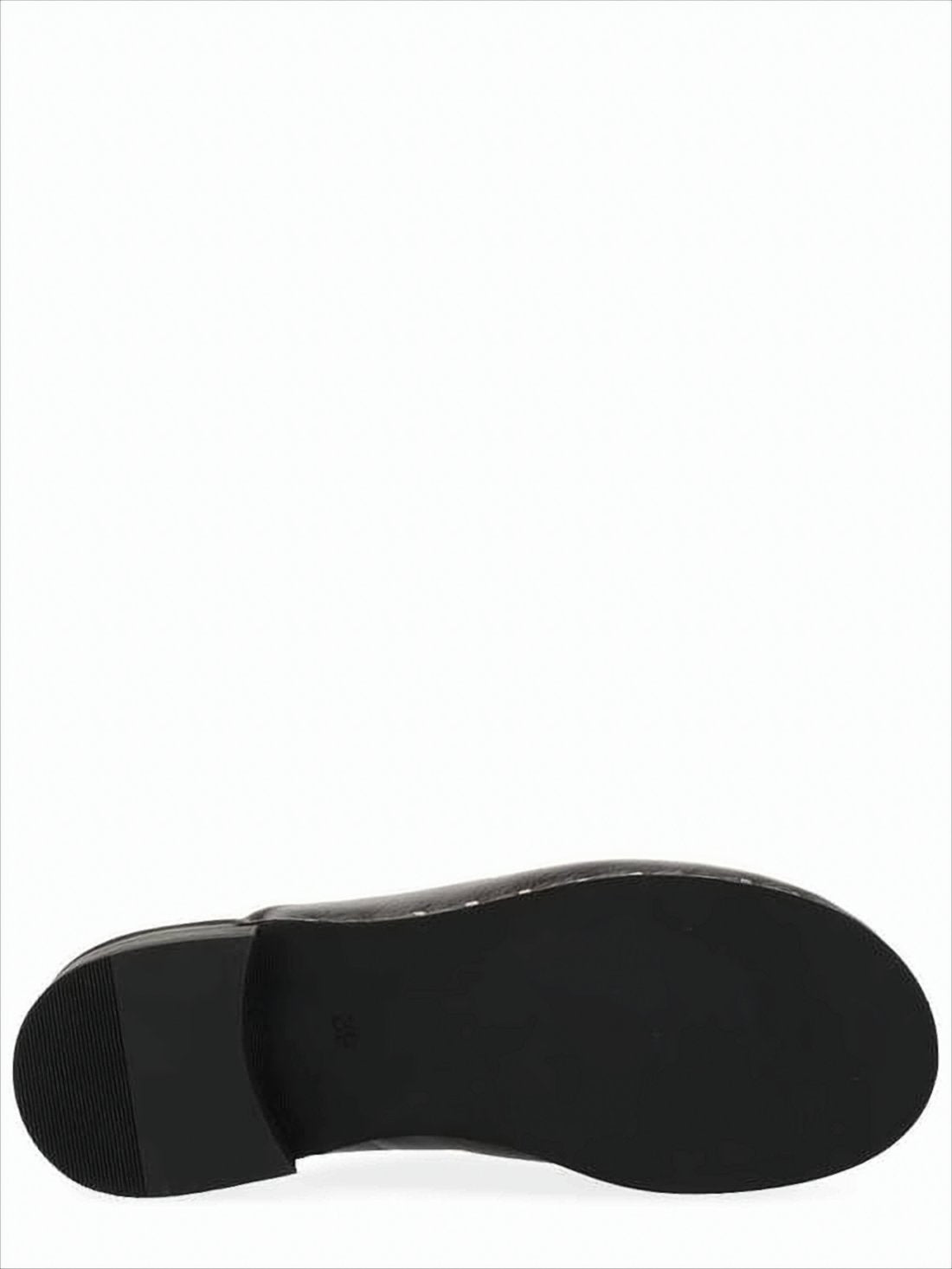Deep Brown Cowhide Leather Slip-On Mules