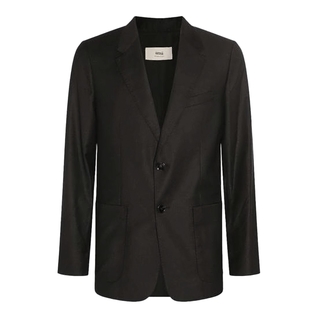 Classic Tailored Blazer With Notched Lapel